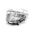 Triumph GT6 Mk3 Personalised Portrait in Black & White - RG1313BW
